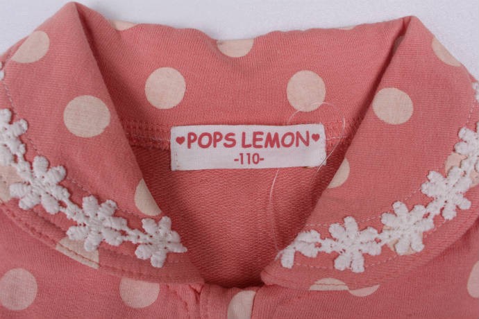 سویشرت دخترانه 16354 سایز 5 تا 7 سال مارک POPS LEMON