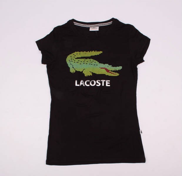 تی شرت زنانه 100628 کد 19 مارک LACOSTE