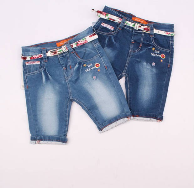 شلوارک دخترانه 110236 سایز 2 تا 10 سال مارک DENIM