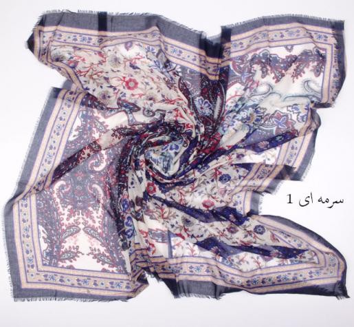 روسری نخی 11609 کد 1 مارک CAPRIS