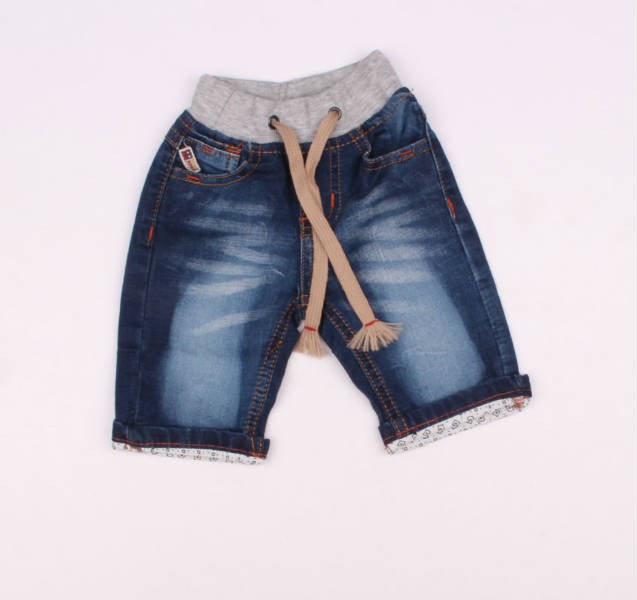 شلوارک جینز پسرانه 110231 سایز 9 تا 36 ماه مارک DENIM