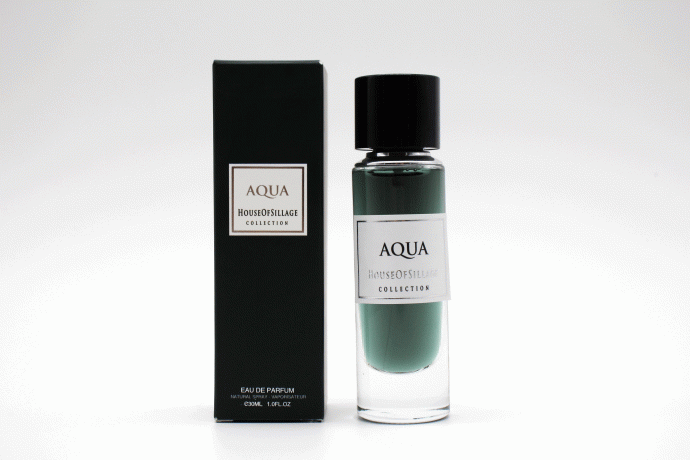 عطر مردانه AQUA محصول HOUSE OF SILLAGE کد 700528