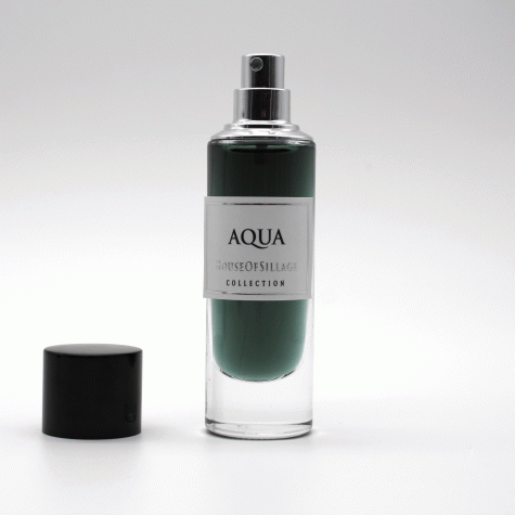 عطر مردانه AQUA محصول HOUSE OF SILLAGE کد 700528