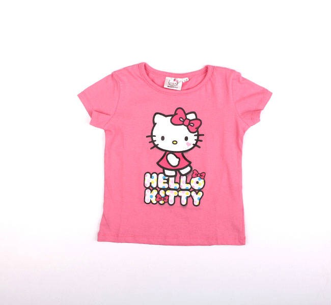 تی شرت دخترانه 12877 HelloKitty