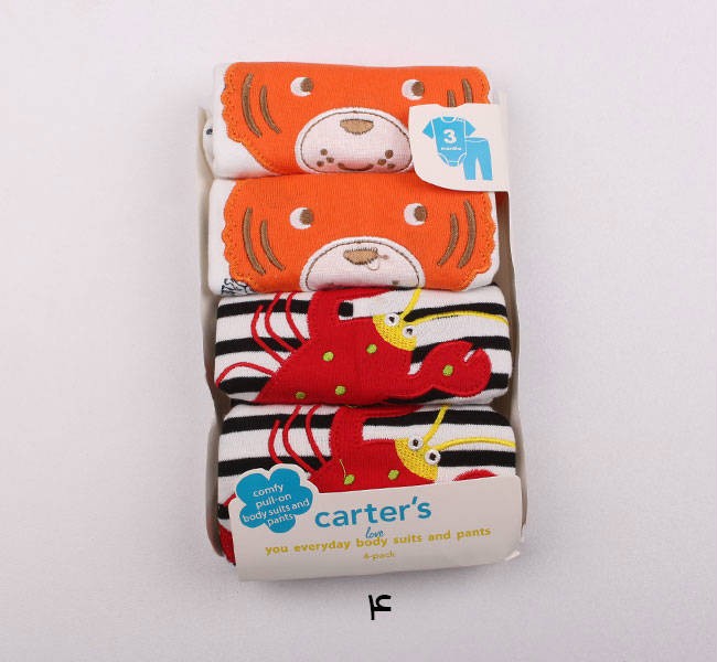 ست بادی و شلوار 3 ماه پسر  12769 carters