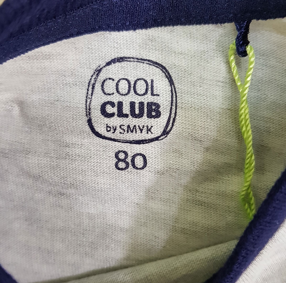 بلوز پسرانه 22785 سایز 3 ماه تا 3 سال مارک COOL CLUB