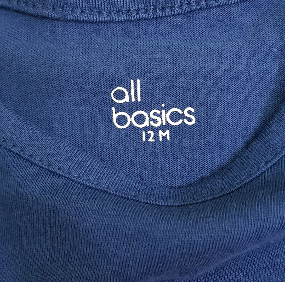 بلوز دخترانه 22598 سایز 6 ماه تا 4 سال مارک ALL BASICS