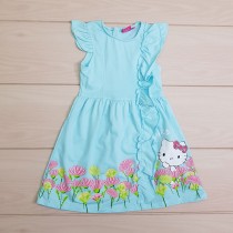 سارافون دخترانه 23004 سایز 2 تا 6 سال مارک HELLO KITTY