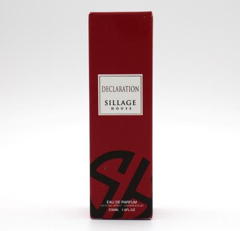 عطر مردانه DECLARATION از شرکت HOUSE OF SILLAGE کد 700473