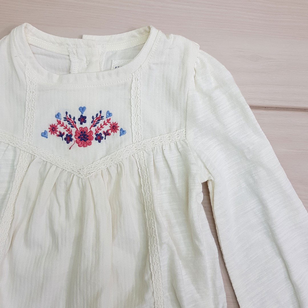 شومیز دخترانه 23672 سایز 6 ماه تا 4 سال مارک MOTHERCARE