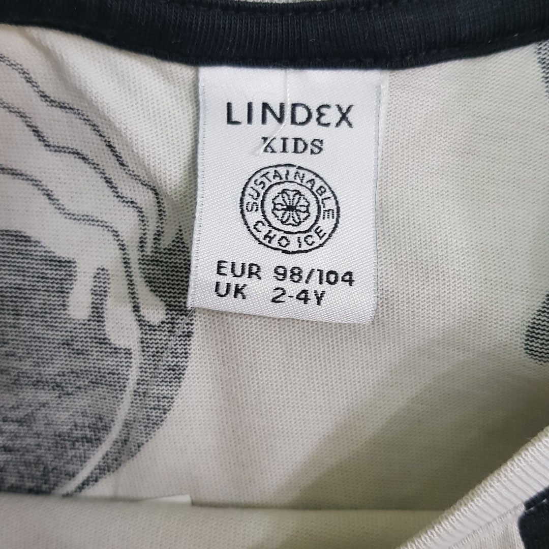 تی شرت دخترانه 23931 سایز 1.5 تا 8 سال مارک LINDEX
