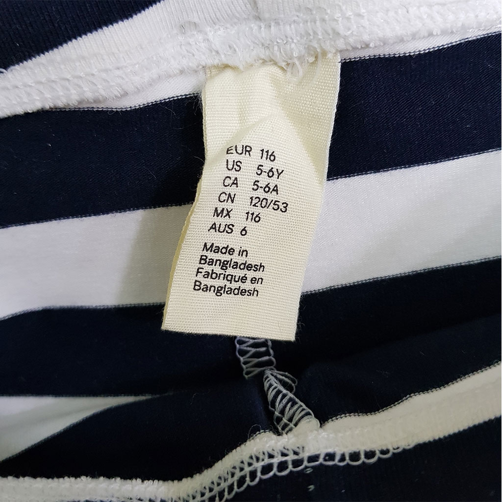 ساپورت دخترانه 24548 سایز 2 تا 8 سال H&M