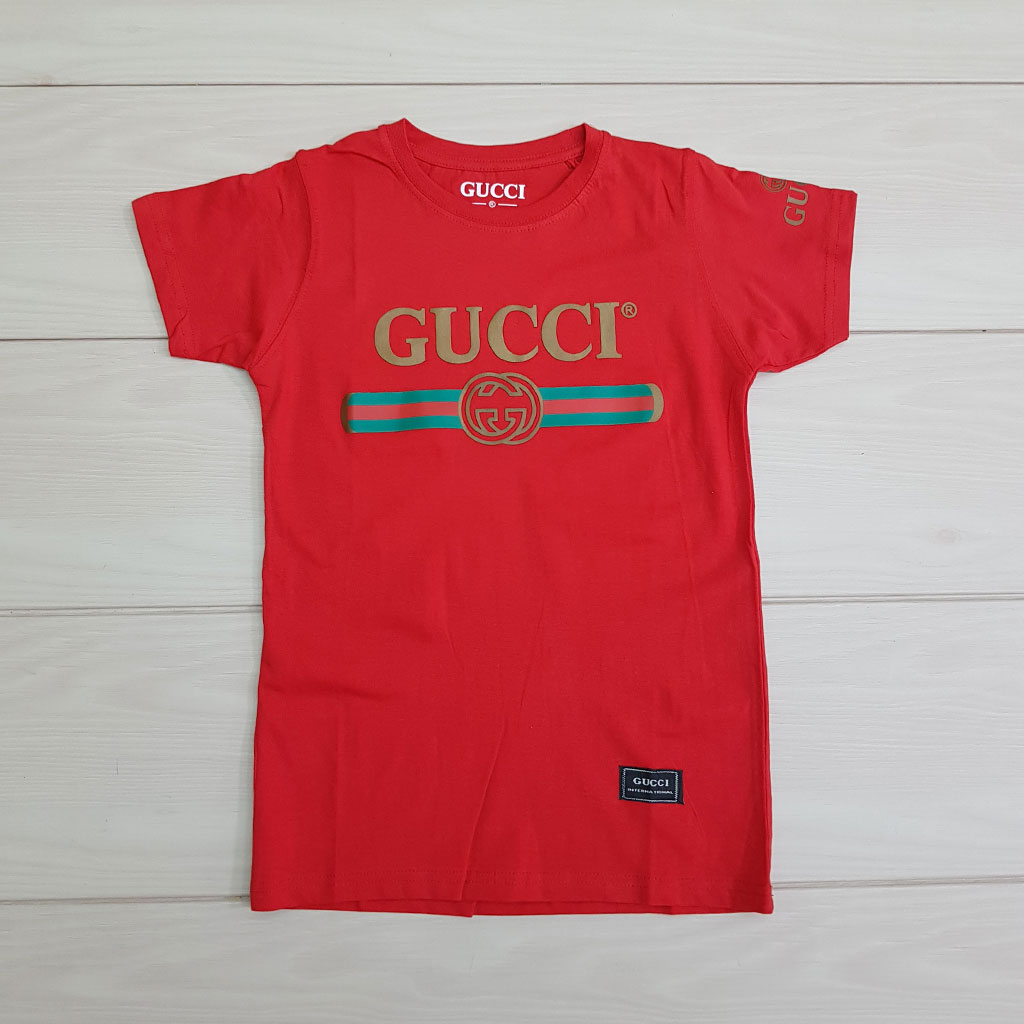 تی شرت پسرانه 24593 سایز 2 تا 16 مارک GUCCI