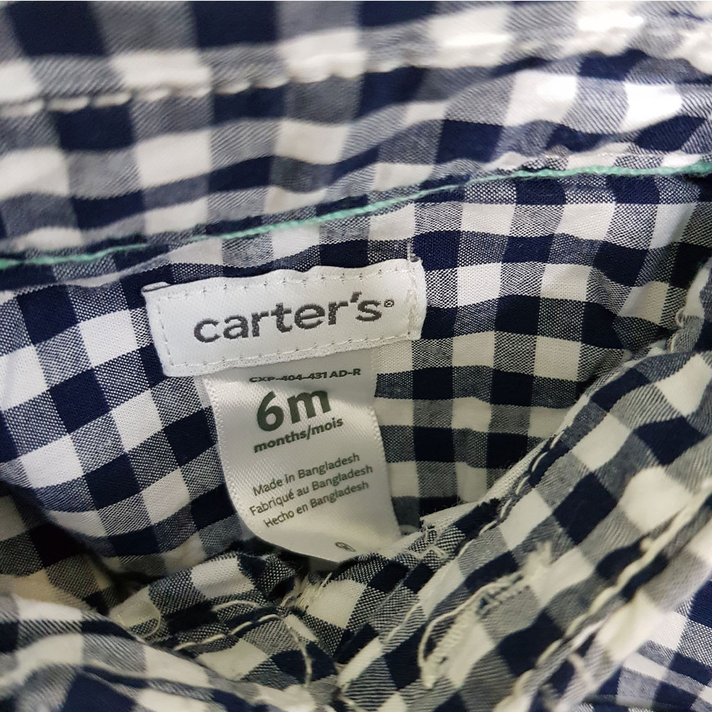 بادی پسرانه 24601 سایز 3 تا 24 ماه مارک Carters