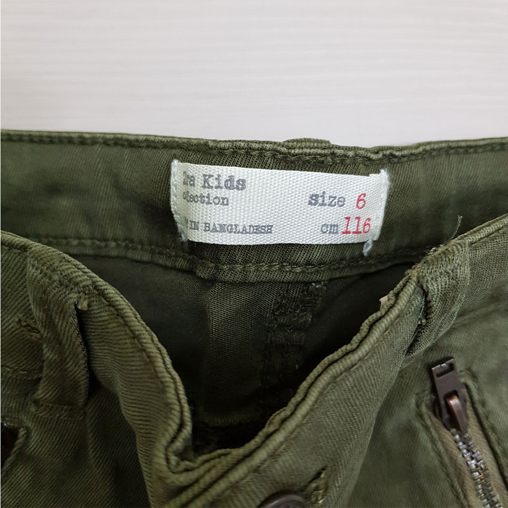 شلوار دخترانه 24657 سایز 5 تا 12 سال مارک ZARA