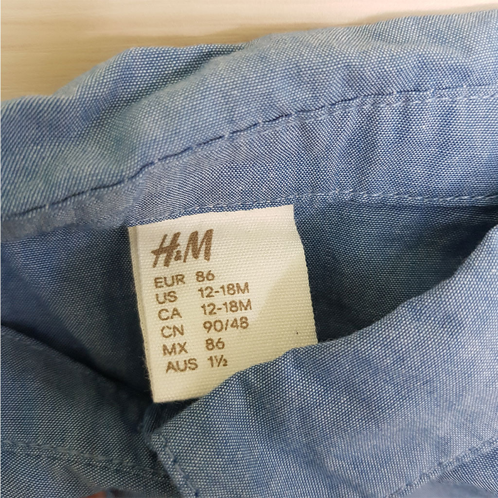 بلوز دخترانه 24746 سایز 6 ماه تا 3 سال مارک H&M