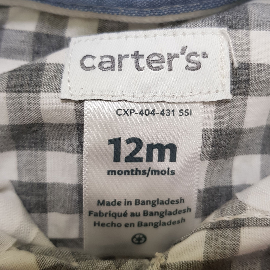 بادی پسرانه 25246 سایز 3 تا 24 ماه مارک Carters