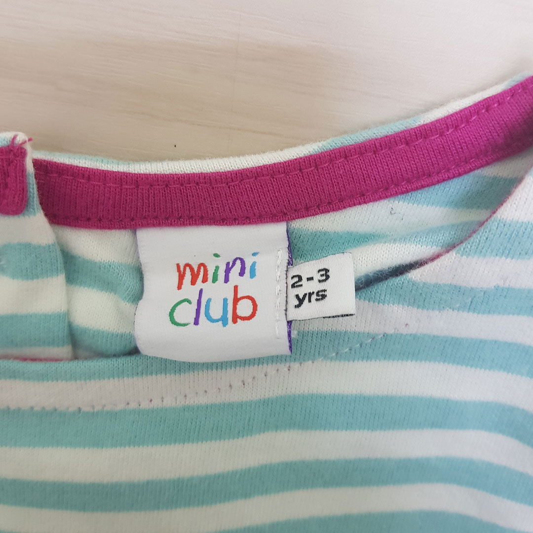 بلوز دخترانه 25476 سایز 9 ماه تا 6 سال مارک MINI CLUB