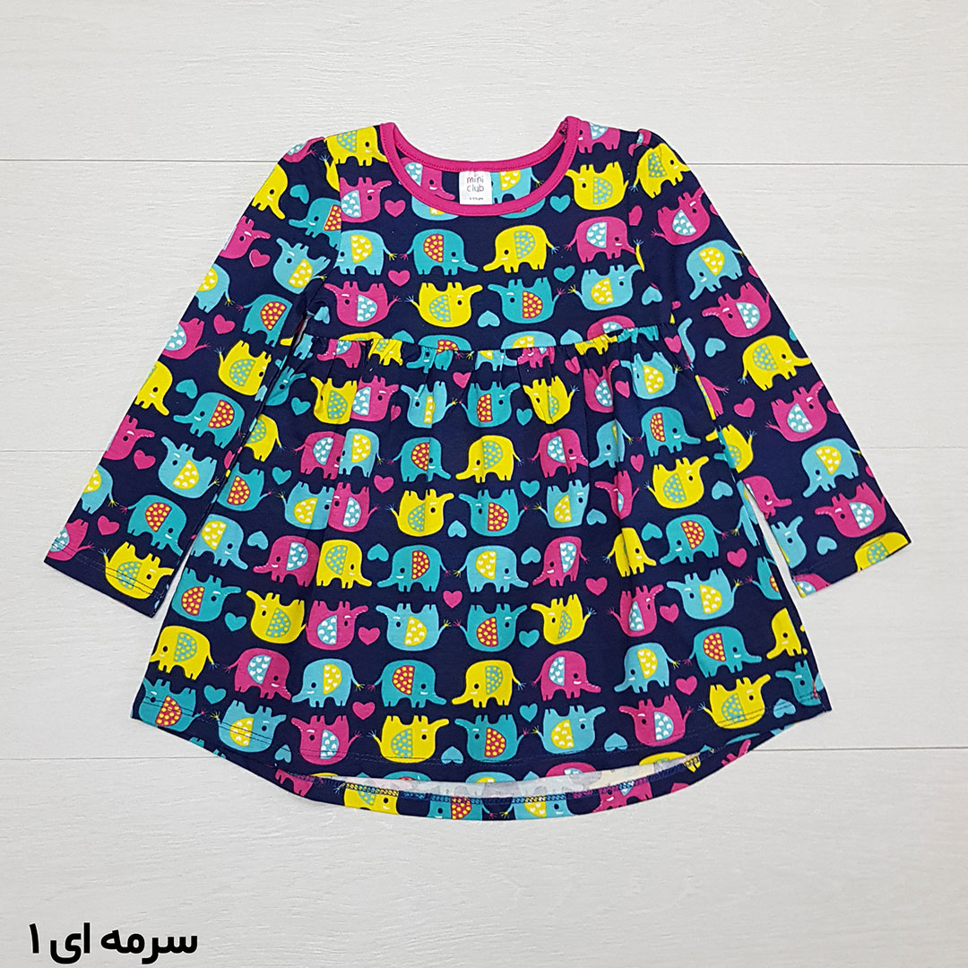 سارافون دخترانه 25764 سایز 9 ماه تا 6 سال مارک MINI CLUB