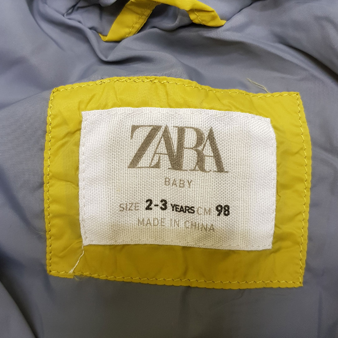 کاپشن پسرانه 26094 سایز 2 تا 4 سال مارک ZARA