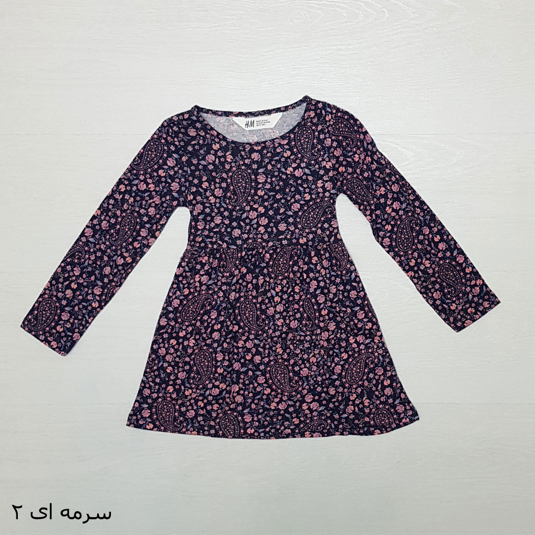 سارافون دخترانه 26417 سایز 1.5 تا 8 سال کد 14 مارک H&M