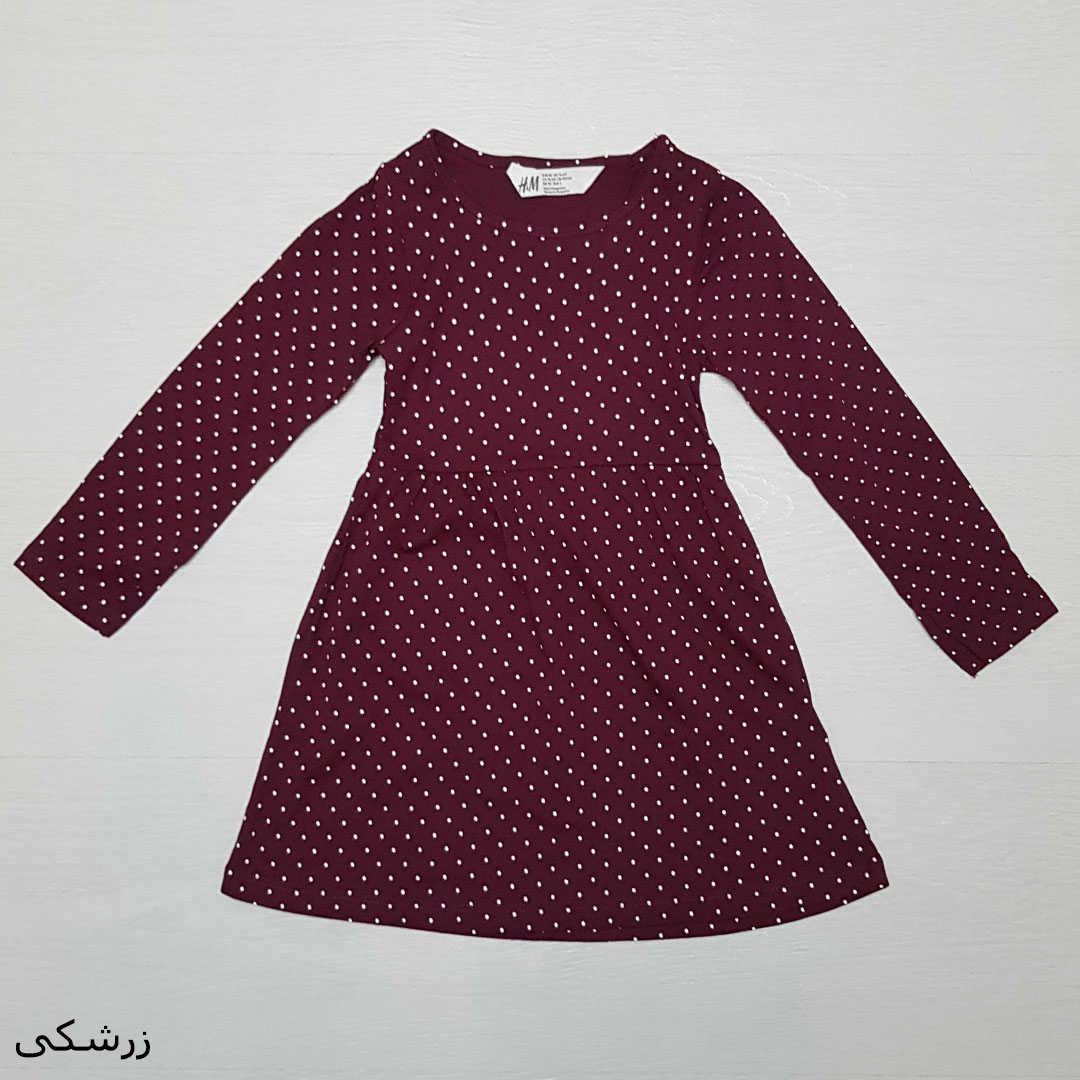 سارافون دخترانه 26417 سایز 1.5 تا 8 سال کد 14 مارک H&M