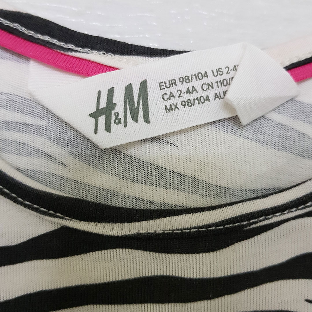 سارافون دخترانه 26509 سایز 1.5 تا 10 سال مارک H&M