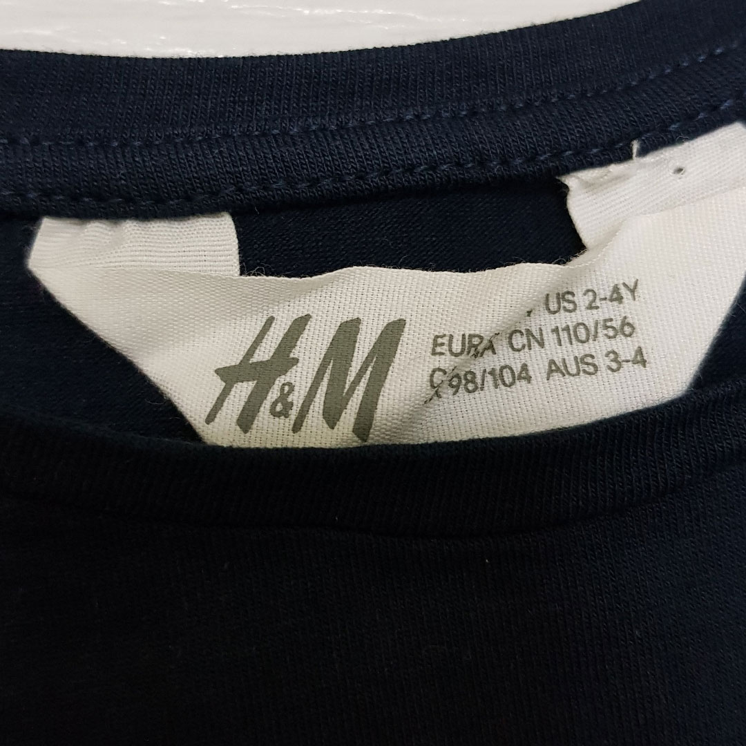 بلوز دخترانه 26505 سایز 1.5 تا 10 سال مارک H&M