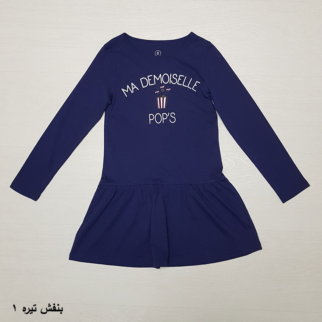 سارافون دخترانه 26641 سایز 1.5 تا 12 سال کد 7 مارک H&M