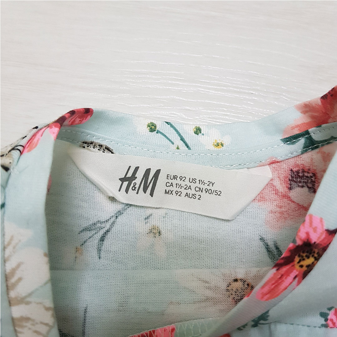 سارافون دخترانه 26902 سایز 1.5 تا 10 سال مارک H&M