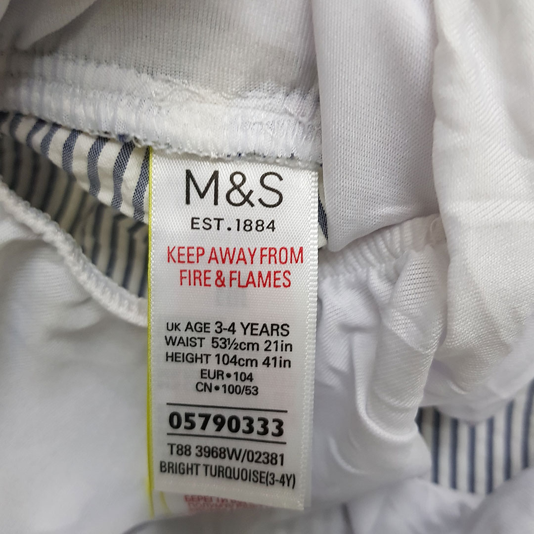 شلوارک پسرانه 27096 سایز 3 ماه تا 4 سال مارک M&S