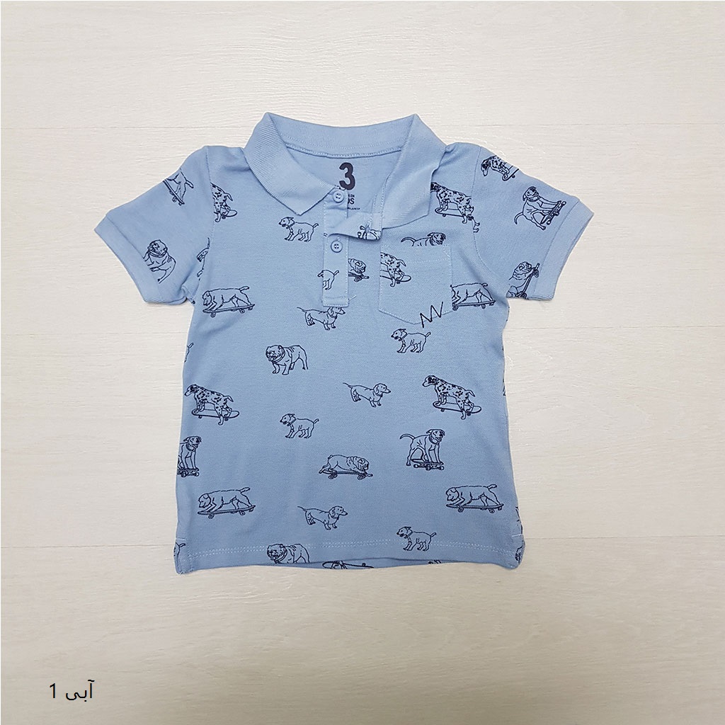 تیشرت پسرانه 27275 سایز 2 تا 11 سال مارک COTTON KIDS