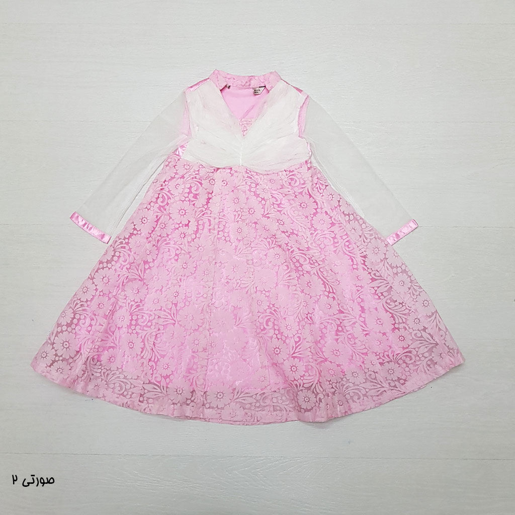 سارافون دخترانه 27144 سایز 2 تا 7 سال مارک KIDS WEAR