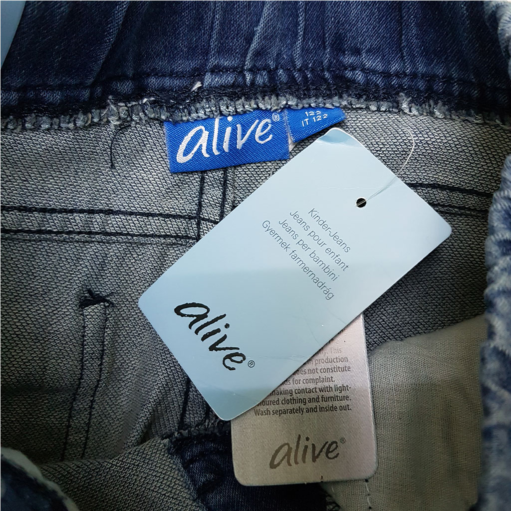 شلوار جینز 27369 سایز 7 تا 12 سال مارک alive