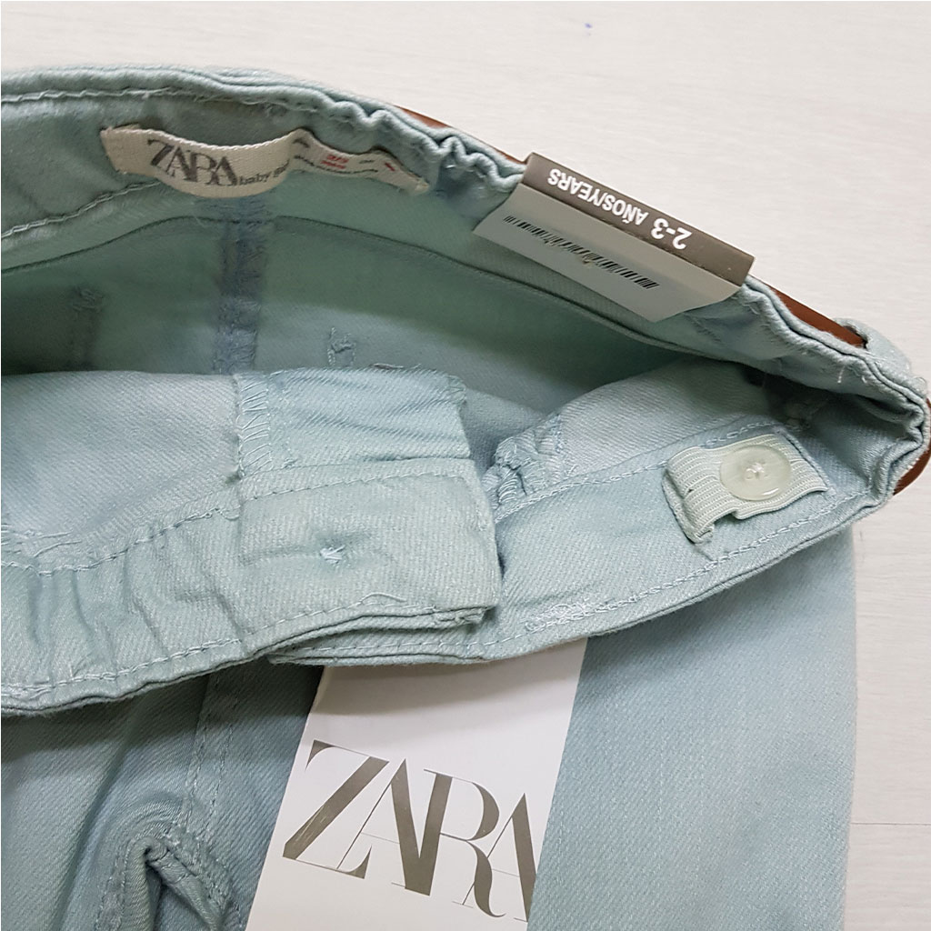 شلوار جینز دخترانه 27420 سایز 12 ماه تا 7 سال مارک ZARA