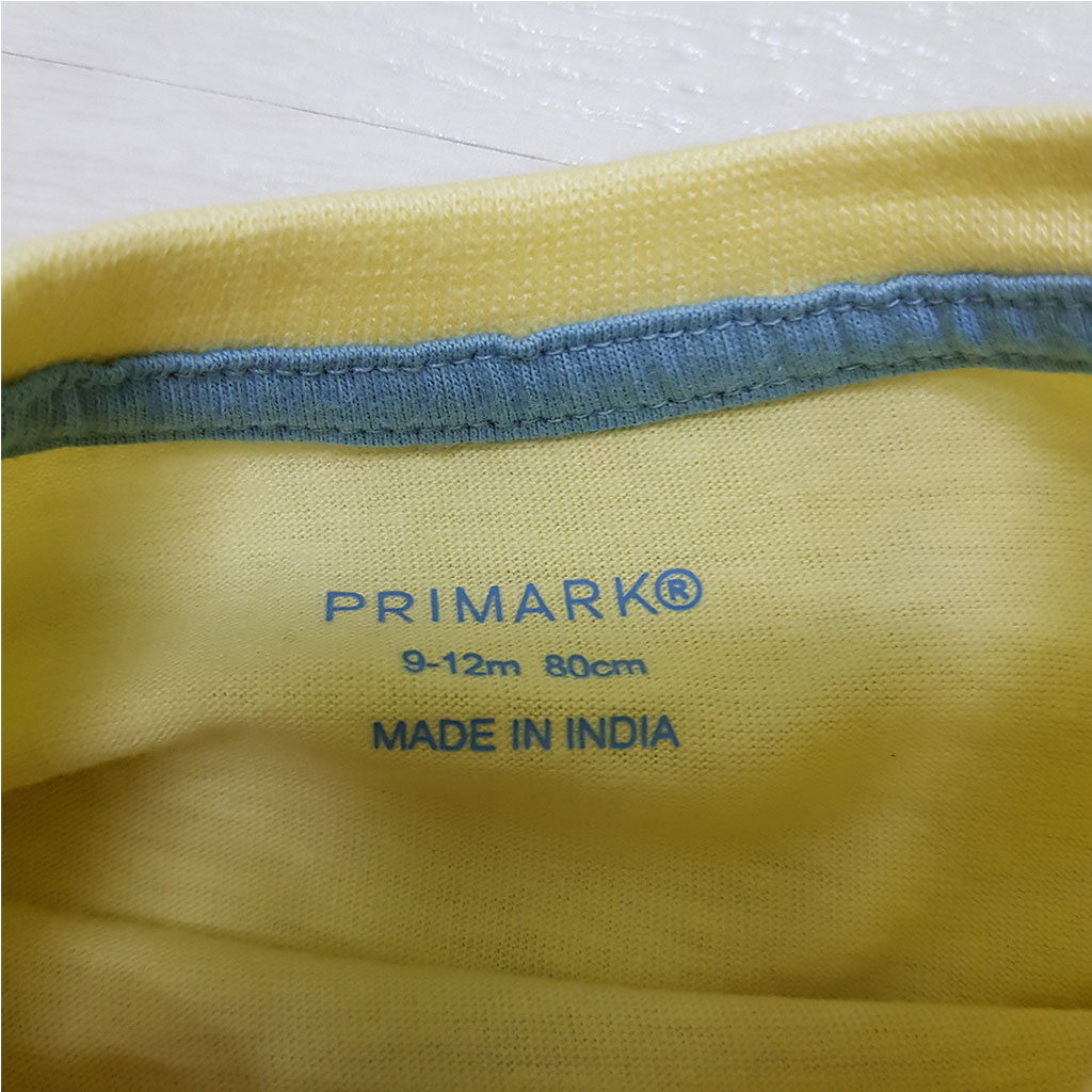 تی شرت پسرانه 27464 سایز بدوتولد تا 36 ماه مارک PRIMARK