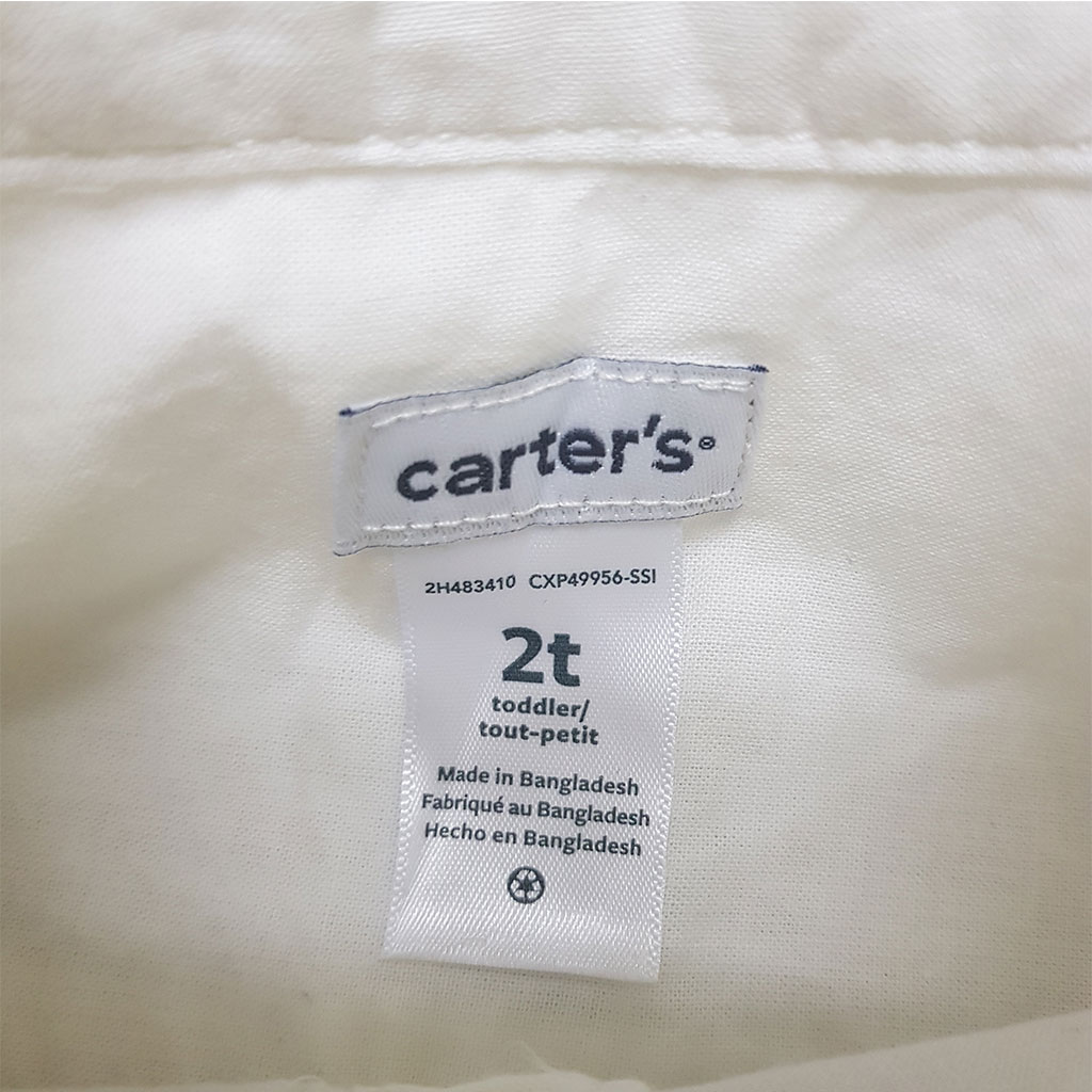 پیراهن پسرانه 27583 سایز 2 تا 14 سال مارک Carters