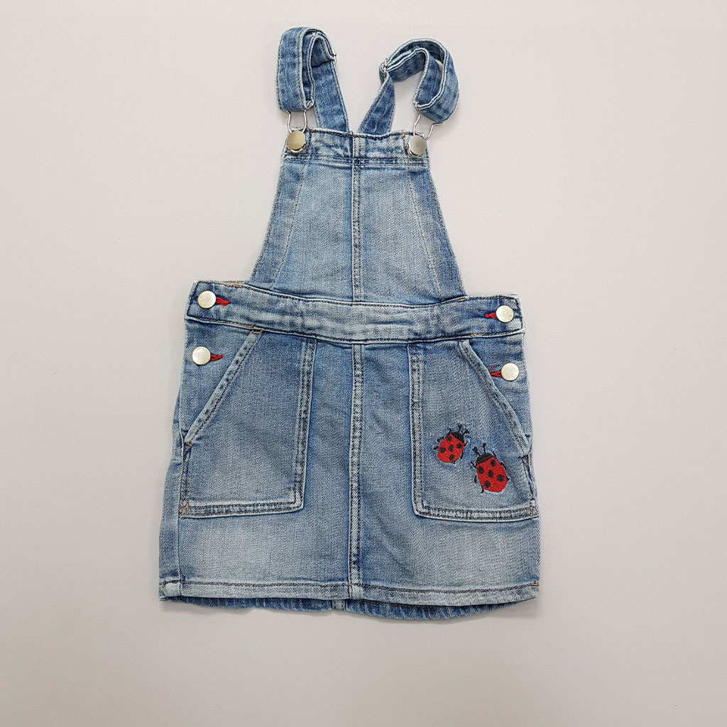 پیشبندار دخترانه 27938 سایز 2 تا 10 سال مارک DENIM