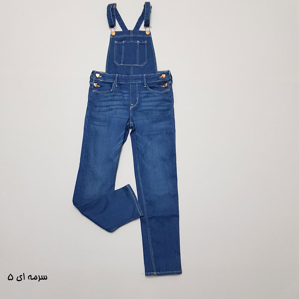 پیشبندار شلواری 27936 سایز 1.5 تا 14 سال کد 5 مارک DENIM