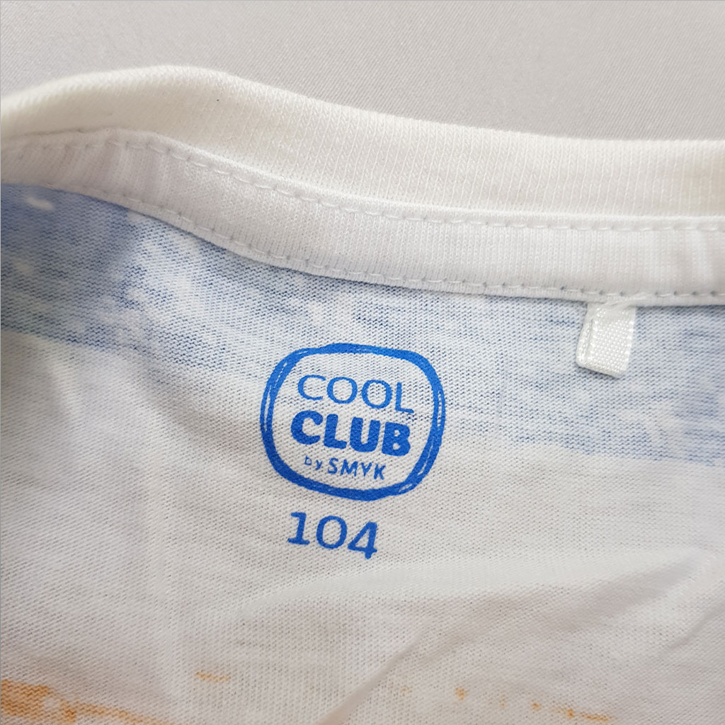 تی شرت پسرانه 28346 سایز 4 تا 10 سال مارک COOL CLUB