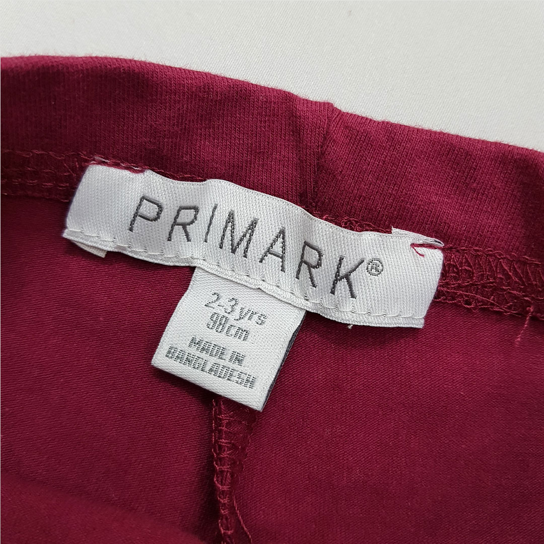 ساپورت دخترانه 28253 سایز 1.5 تا 14 سال مارک primark