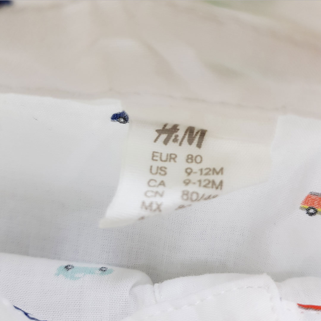 پیراهن پسرانه 28864 سایز 3 ماه تا 2 سال مارک H&M