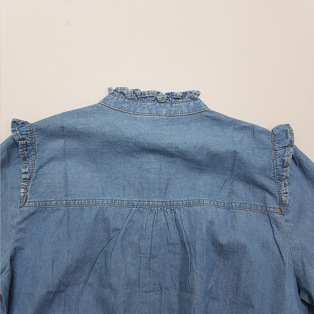 پیراهن جینز زنانه 28558 سایز 38 تا 46 مارک MANGO