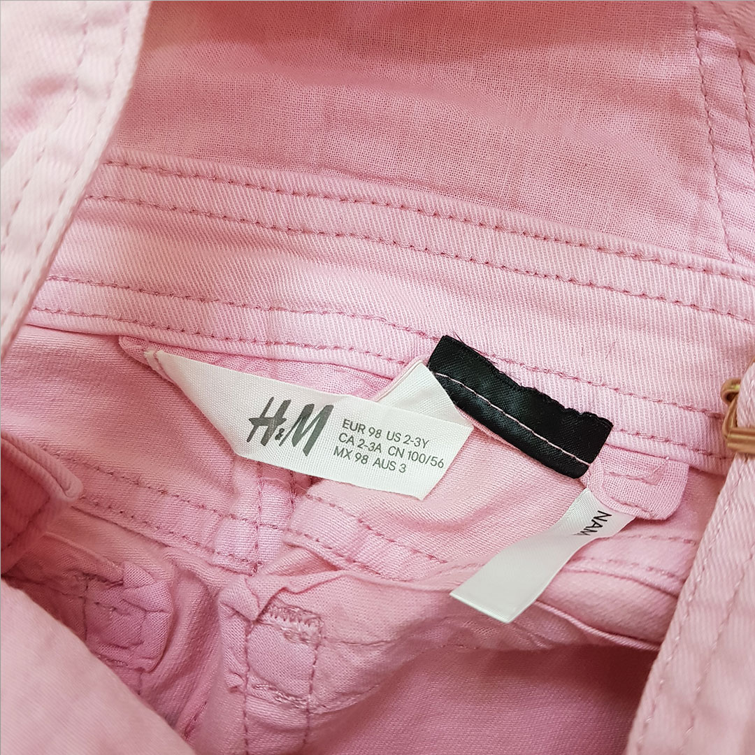 پیشبندار دخترانه 28771 سایز 1.5 تا 10 سال مارک H&M   *