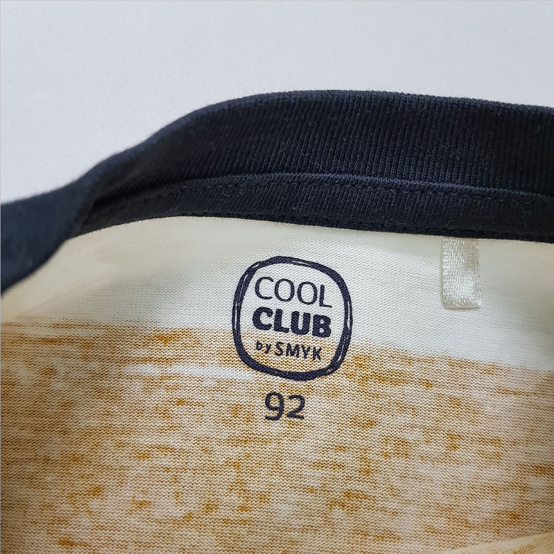 بلوز پسرانه 29515 سایز 2 تا 14 سال کد 3 مارک COOL CLUB