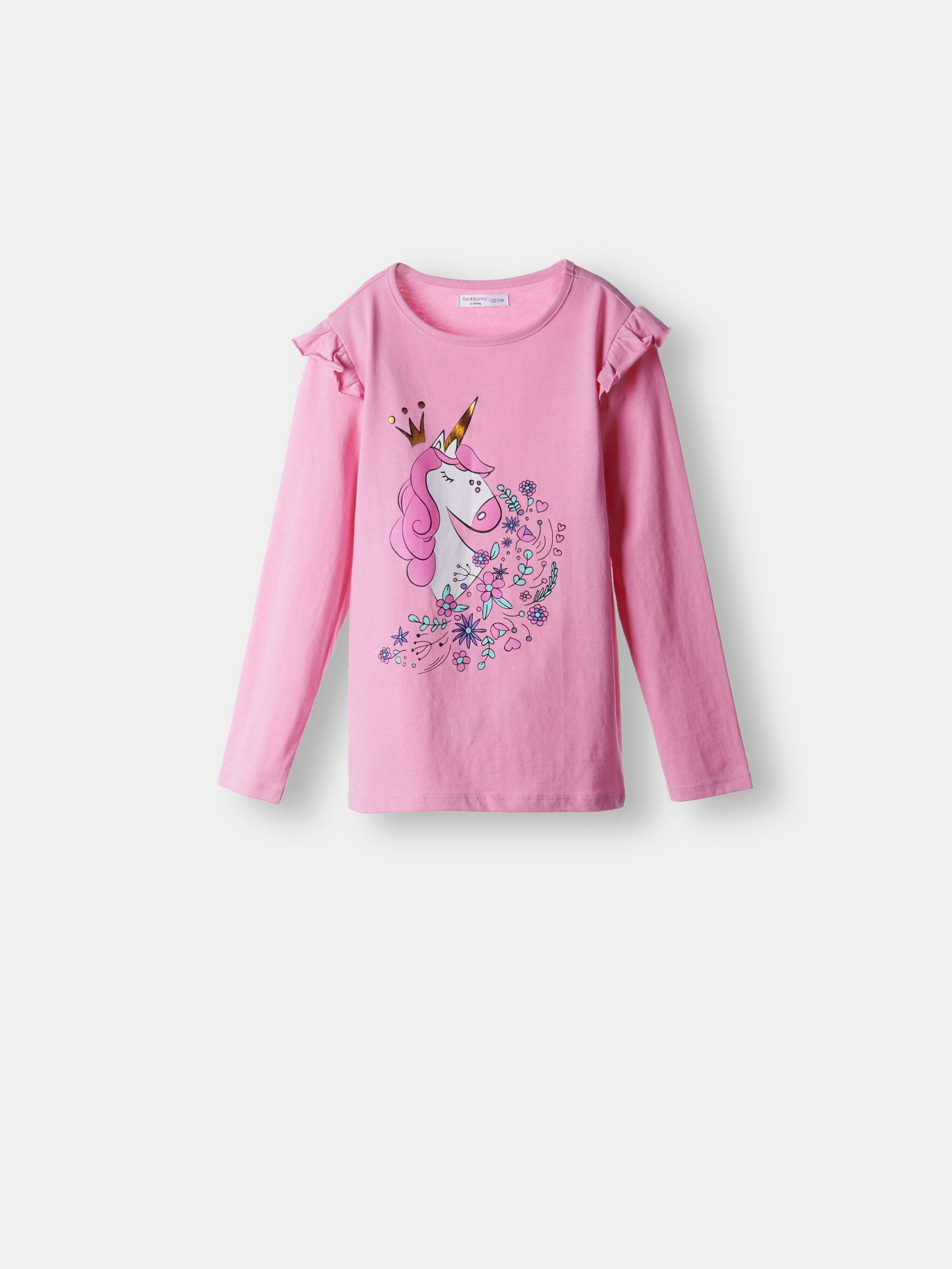 بلوز دخترانه 29530 سایز 2 تا 10 سال مارک FOX&BUNNY   *