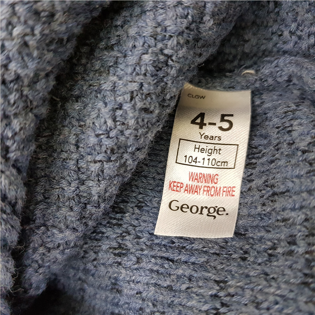 بافت پسرانه 29895 سایز 4 تا 10 سال مارک GEORGE   *