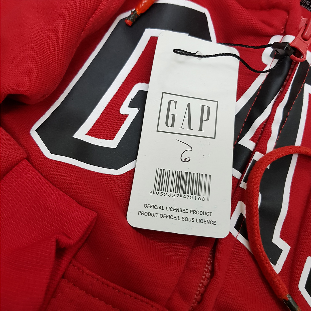 سویشرت پسرانه 30066 سایز 2 تا 8 سال مارک GAP   *