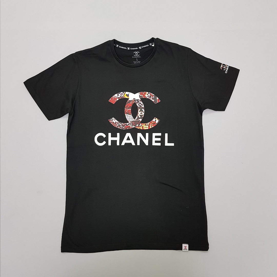 تی شرت مردانه 30076 کد 8 مارک CHANEL