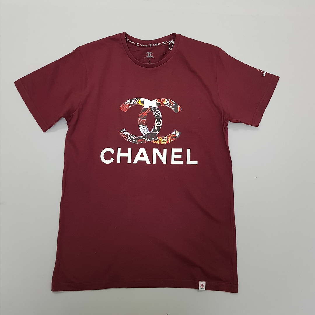 تی شرت مردانه 30076 کد 8 مارک CHANEL